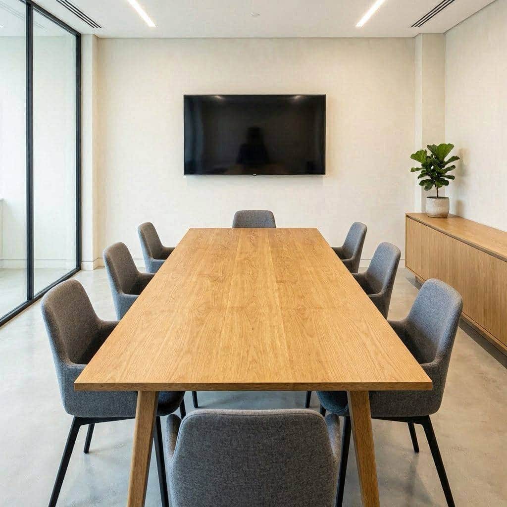 建筑设计公司在季度复盘密集进行期间怎样兼顾写字楼办公的视频会议隔音